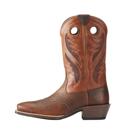 Ariat Western: VentTEK Ultra Narrow Square Toe Botas Western Hombre - Marrones (BIYCV1825)